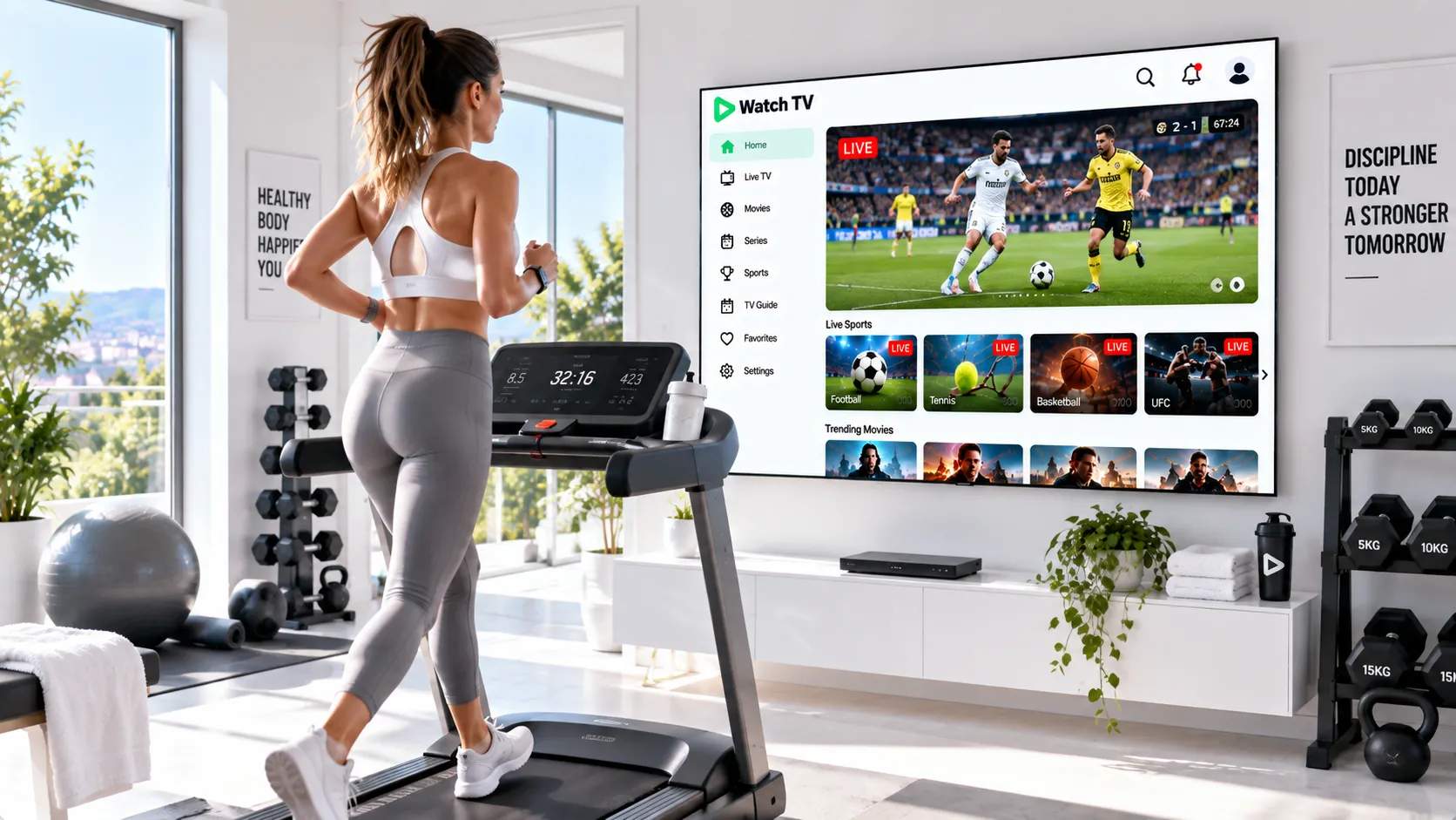Auswahl eines IPTV-Abonnements: Kriterien im Überblick auf einem Laptop-Bildschirm